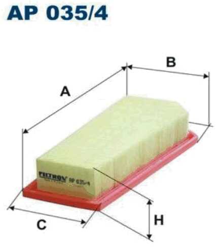 FILTRON AP035/4 Воздушный фильтр