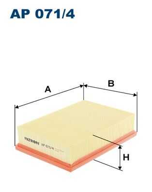 FILTRON AP071/4 Воздушный фильтр