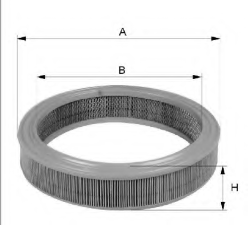 FILTRON AR210 Фильтр воздушный! BMW E21/E30/E28 1.5-1.8 <91