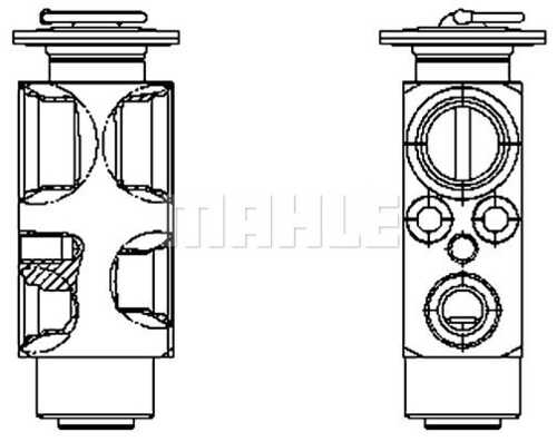 MAHLEKNECHT AVE 132 000P Клапан кондиционера расширительный! MAN TGL/TGM, TGA/TGS/TGX