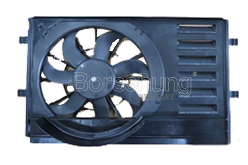 BORSEHUNG B11503 Вентилятор охлаждения! VW Polo, Skoda Fabia 1.2-1.8 99-07