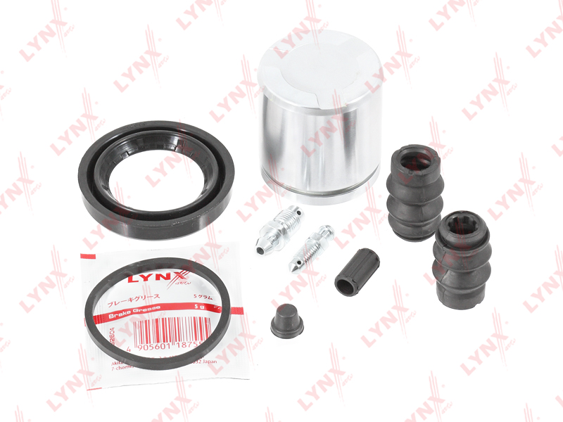 LYNX BC-6301 Ремкомплект тормозного суппорта с поршнем (поршень O 48mm, суппорт Bosch) PEUGEOT 206 98> (