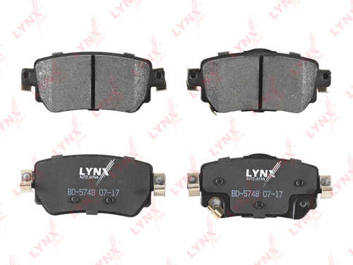 LYNX BD-5748 Колодки тормозные задние
