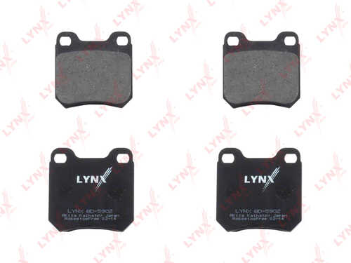 LYNX BD-5902 Колодки тормозные задние