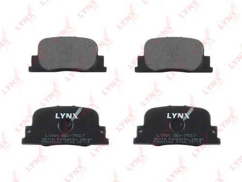 LYNX BD7517 Колодки тормозные задние! Toyota Camry (V20) 99-01
