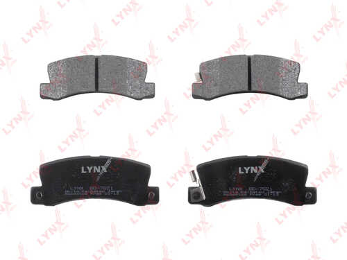 LYNX BD-7521 Комплект тормозных колодок, дисковый тормоз