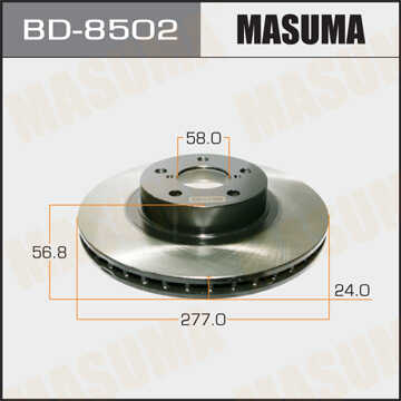MASUMA BD-8502 Диск тормозной