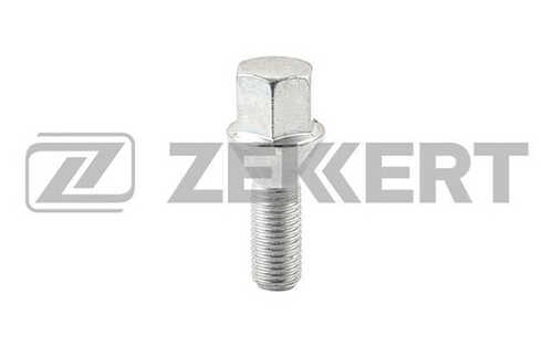 ZEKKERT BE-4019 Болт колесный конус 12mm*1.50, длина резьбы 26, ключ 17, цинк