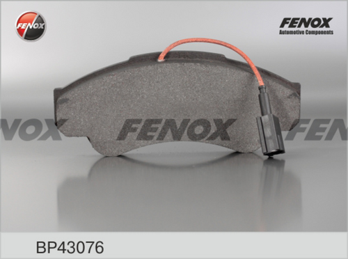 FENOX BP43076 Комплект тормозных колодок, дисковый тормоз