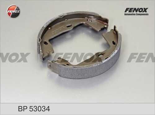 FENOX BP53034 Комплект тормозных колодок, стояночная тормозная система