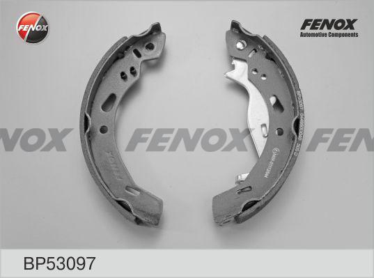 FENOX BP53097 Колодки барабанные ручника! Toyota Yaris 1.0/1.3/1.4D 06>
