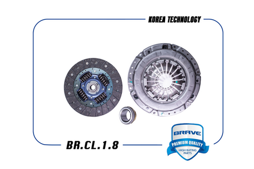 BRAVE BR.CL.1.8 Сцепление в сборе (корзина+диск+выжимной) 821414 Lanos 1.6 16кл.