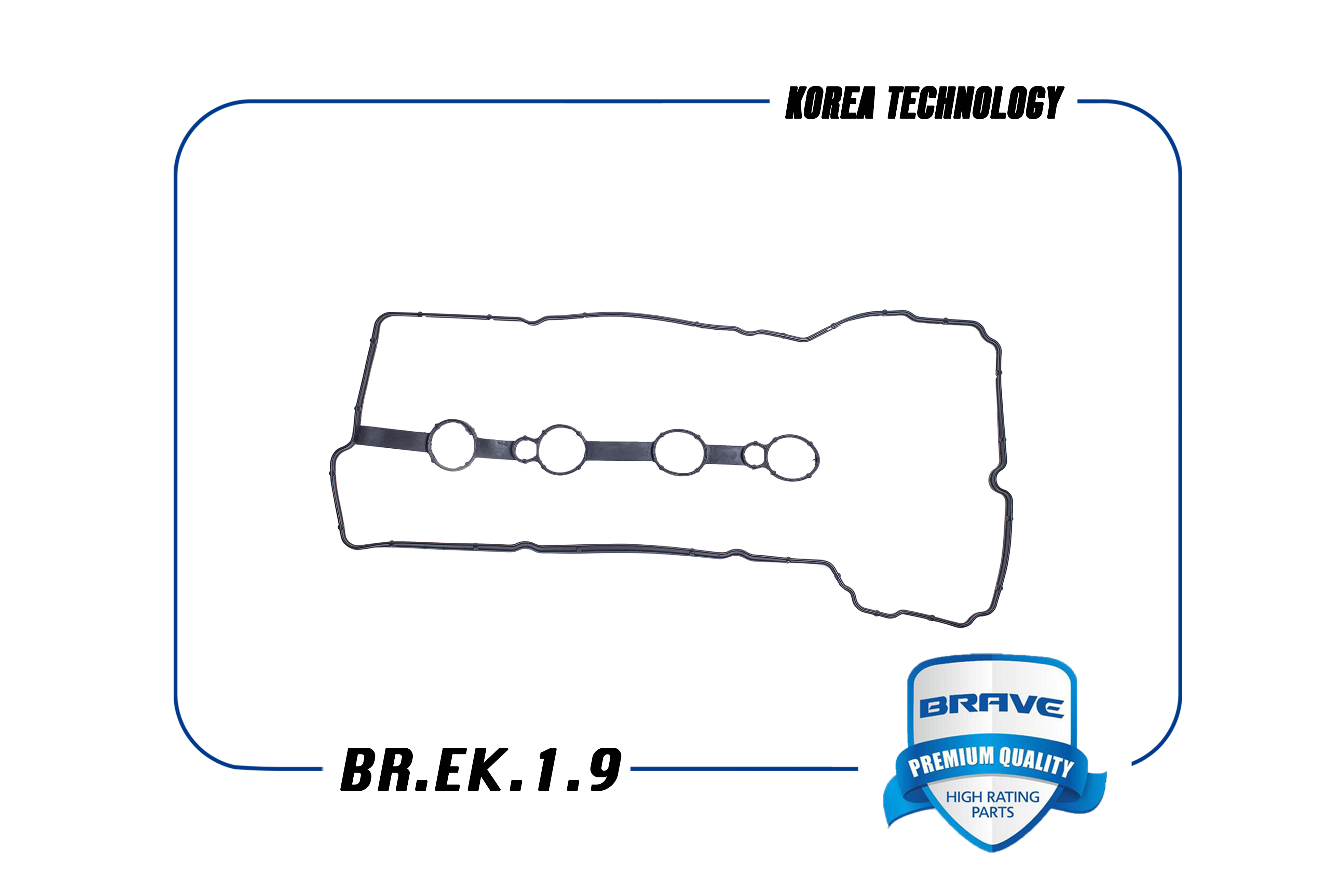 BRAVE BR.EK.1.9 Прокладка клапанной крышки 25182508 Cobalt. Gentra 1.5