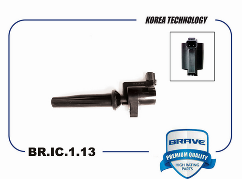 BRAVE BR.IC.1.13 Катушка зажигания 5047437 Ford Focus II до 09.2012 г., C-Max 03-, Mondeo, Transit, Mazda