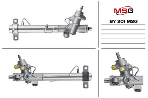 MSG BY201 Рулевая рейка с ГУР новая GEELY FC 06-,EMGRAND EC 12-, BYD F3 05-10,LIFAN SOLANO 07-