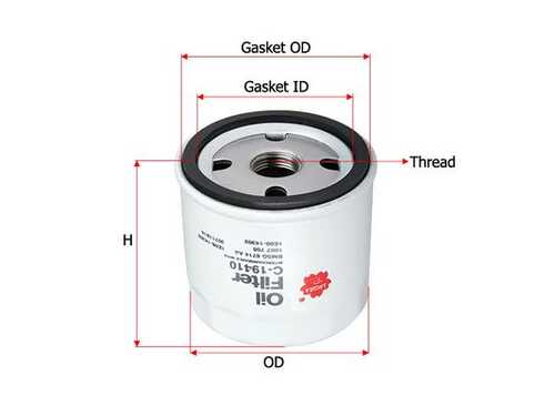 SAKURA C-19410 Масляный фильтр