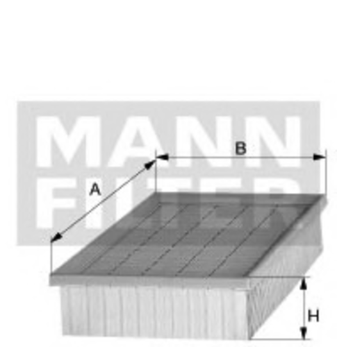 MANNFILTER C24137/1 Воздушный фильтр