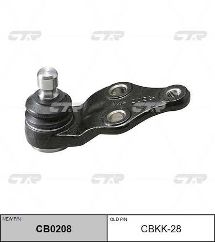 CTR CB0208 Опора шаровая нижнняя! замена CBKH-40 Hyundai Sonata YF 12>;Шаровая опора