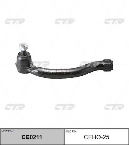 CTR CE0211 Наконечник рулевой правый! замена CEHO-25 Honda Civic 06>;Наконечник рулевой тяги