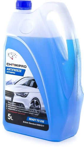 CHEMIPRO CH097 антифриз Chemipro G11 готовый 5л! синий