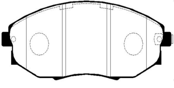 CTR CKKD-15 Колодки дисковые передние! Chevrolet Epica 2.0-2.5i/2.0D 05>