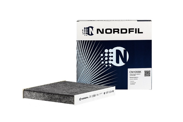 NORDFIL CN1056K Фильтр салонный угольный