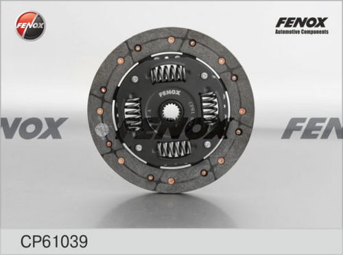 FENOX CP61039 Диск сцепления! Ford Ka 1.3i 96>