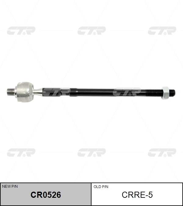 CTR CR0526 Тяга рулевая! замена CRRE-5 с г/у TRW Renault Megane/Scenic all 99-03