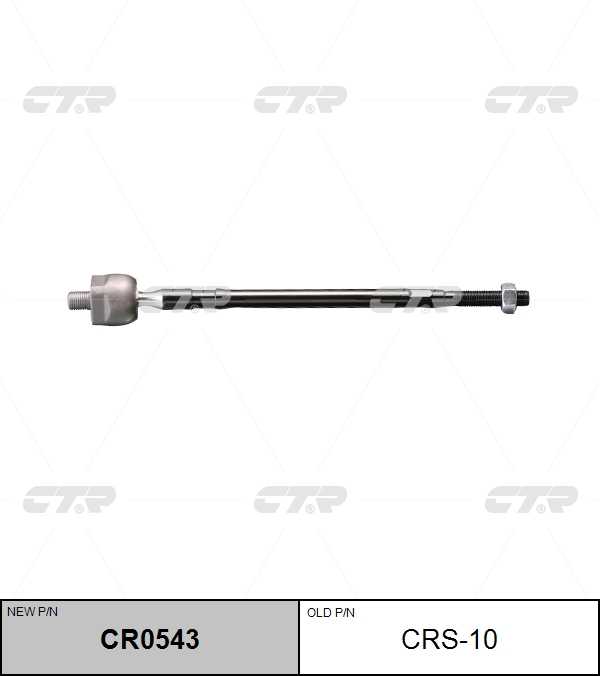 CTR CR0543 Тяга рулевая! замена CRS-10 Suzuki Liana 1.3/1.6 4WD 02>