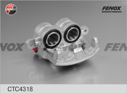 FENOX CTC4318 Суппорт тормозной перед. прав.! Hyundai H1 2.4/2.5D/2.5TD/2.5CRDi 98>