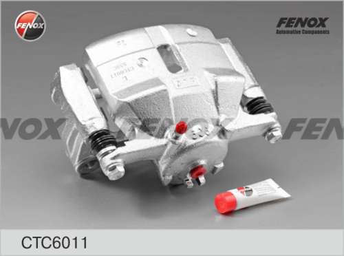 FENOX CTC6011 Суппорт тормозной передний лев.! Nissan Qashqai/X-Trail II 1.6-2.0/2.0dCi 07> Akebono d.60