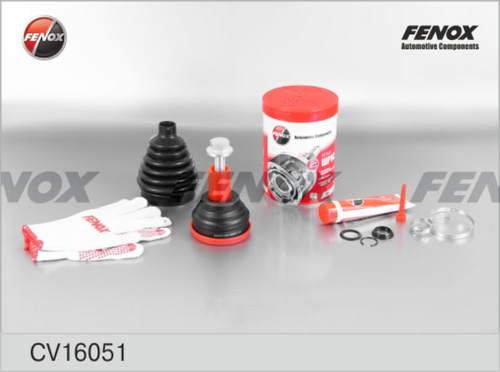 FENOX CV16051 Шарнирный комплект, приводной вал