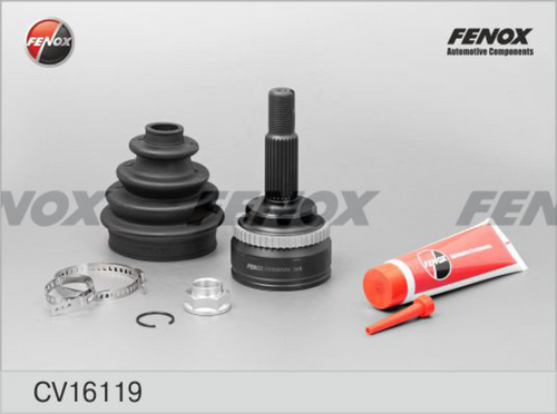 FENOX CV16119 Шарнирный комплект, приводной вал