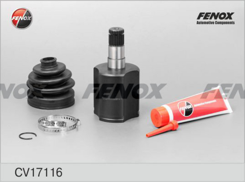 FENOX CV17116 ШРУС внутренний комплект! Audi A3/ VW Golf V/Jetta III/Passat/Touran 1.6-2.0 03-10