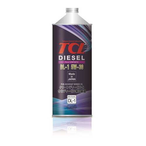 TCL D0010530 Масло для дизельных двигателей Diesel, Fully Synth, DL-1, 5W30, 1л