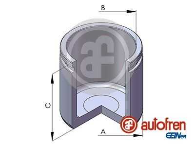 SEINSAAUTOFREN D025138 поршень суппорта d.54 BMW E87, MB W168 99>