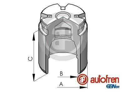 SEINSAAUTOFREN D025530 Поршень, корпус скобы тормоза