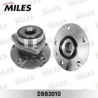 MILES DB83010 Ступица с подшипником передняя +ABS, AUDI A3 II-III/SKODA/VW GOLF V-VII/CADDY III 03-;Ступица колеса с подшипником