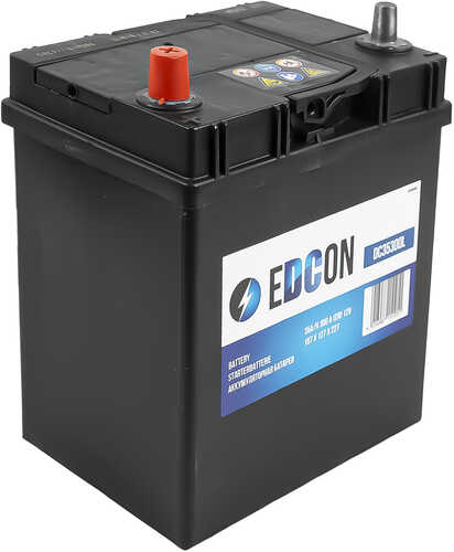 EDCON DC35300L аккумуляторная батарея! 35Ah 300A + слева 187х127х227 B00