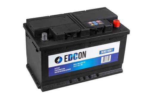 EDCON DC80740R1 Аккумуляторная батарея! 19.5/17.9 евро 80Ah 740A 315/175/190