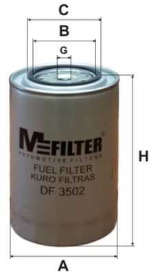 MFILTER DF 3502 Топливный фильтр