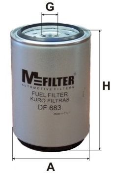 MFILTER DF683 Фильтр топливный