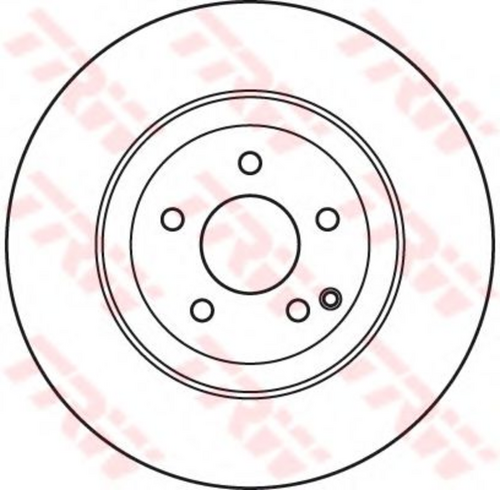 TRWLUCAS DF7351S Диск тормозной передний! MB W211/S211/C219/X204 3.0-5.0/3.2CDi/4.0CDi 02>