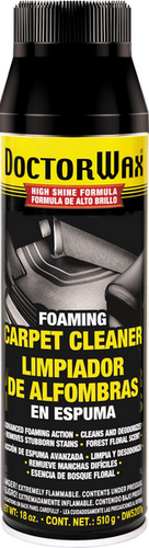 DOCTORWAX DW5207S Очиститель салона FOAMING CARPET CLEANER 510ГР аэрозоль