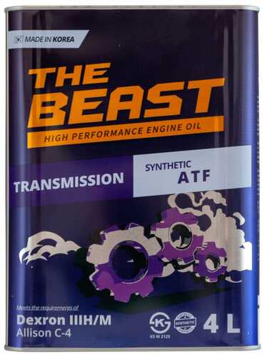 THEBEAST E0608L04U1 Синтетическое трансмиссионное масло ATF 3
