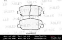 MILES E100427 Колодки тормозные