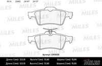 MILES E410005 Колодки торм. FORD FOCUS II/III/MAZDA 3/OPEL VECTRA C/VOLVO S40 зад. LOWMETALLIC (10702070/0