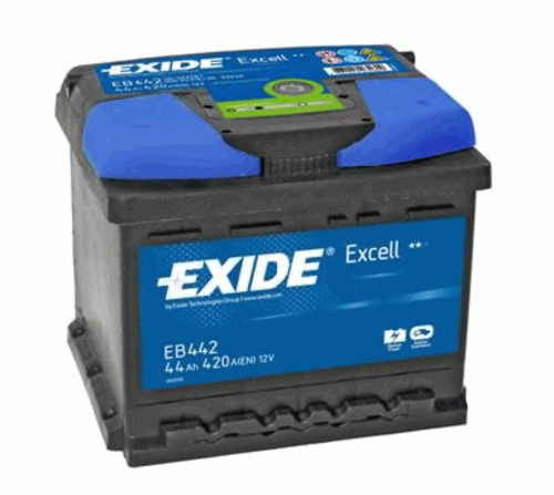 EXIDE EB442 Аккумуляторная батарея! 19.5/17.9 евро 44Ah 420A 207/175/175