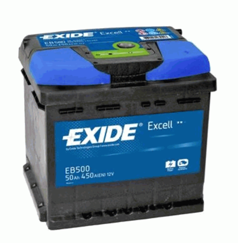 EXIDE EB500 Стартерная аккумуляторная батарея