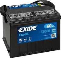 EXIDE EB558 Аккумулятор! 55Ah 620A +слева 230x180x186 B7 боковые клеммы